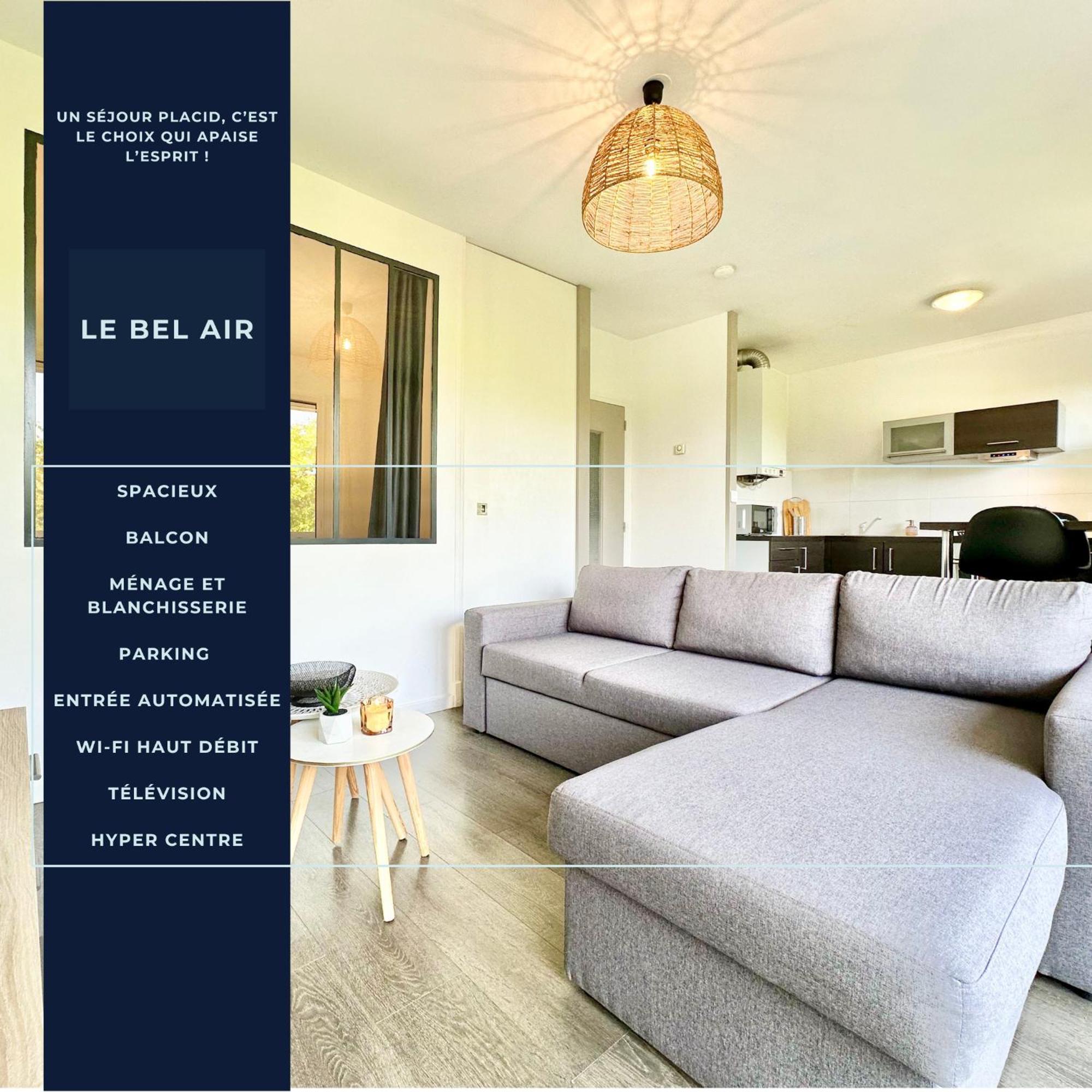 Le Bel Air - Coeur De Ville - Parking & Balcon Mont-de-Marsan Extérieur photo